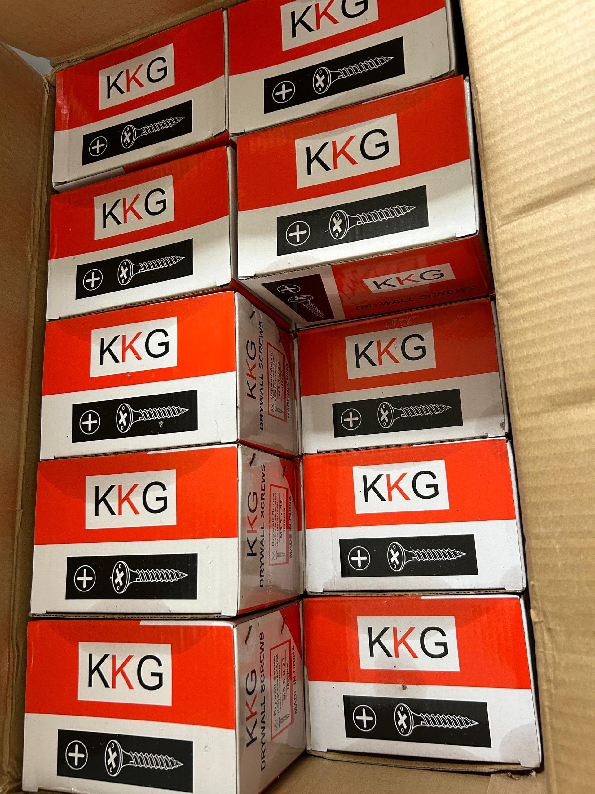 KKG Blackscrew 1000pcs-product